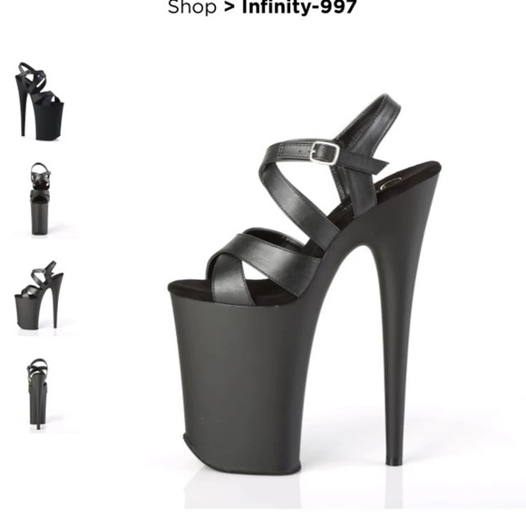 SOLD—Pleaser Infinity 997 heels - Picture 3 of 7
